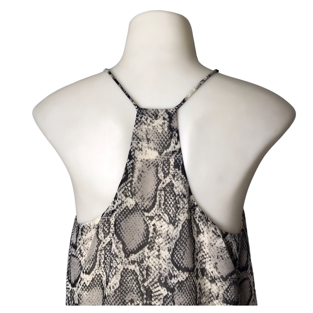 Style Rack | Spaghetti strap snake print tank top • - Picture 5 of 8